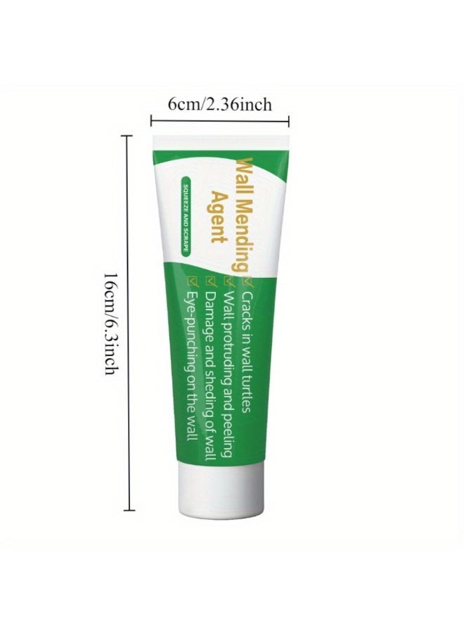 Yalla Pick Wall Putty Hole Repair, Safe Wall Mending Agent, Drywall Repair Kit with Nozzle,Spackle for Drywall Paste, Easy to Fill Holes for Aluminum Metal Plaster Sheetrock Ceiling - Image 2